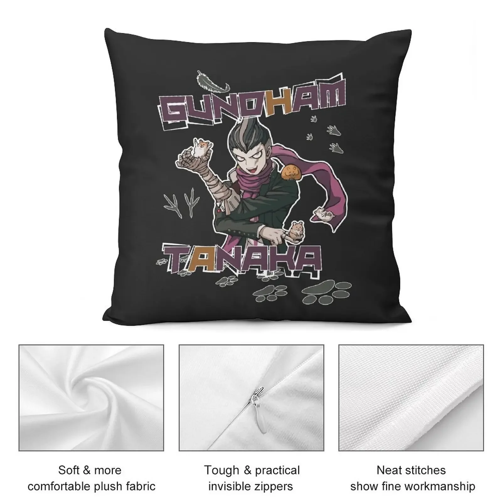 Декоративная подушка Gundham Tanaka осеннее украшение роскошная наволочка