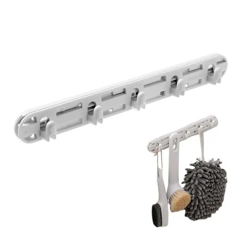 

Настенные крючки, многофункциональный сверхпрочный крючок для полотенец, выдвижной органайзер для кухни, ванной, самоклеящийся Настенный декор