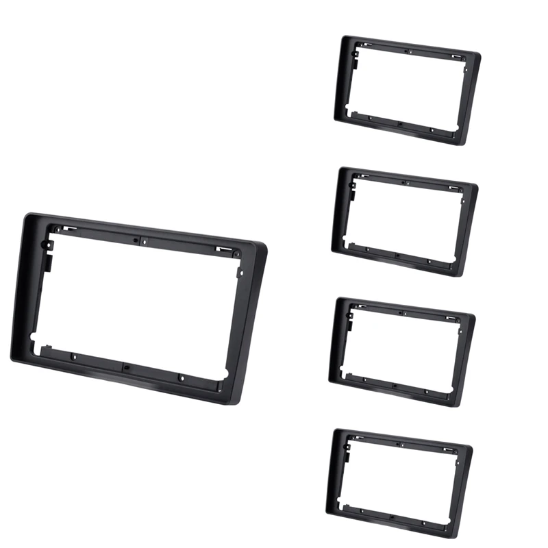 5-кратный 2Din 9-дюймовый автомобильный пульт управления Fascia Audio Frame Радио стерео