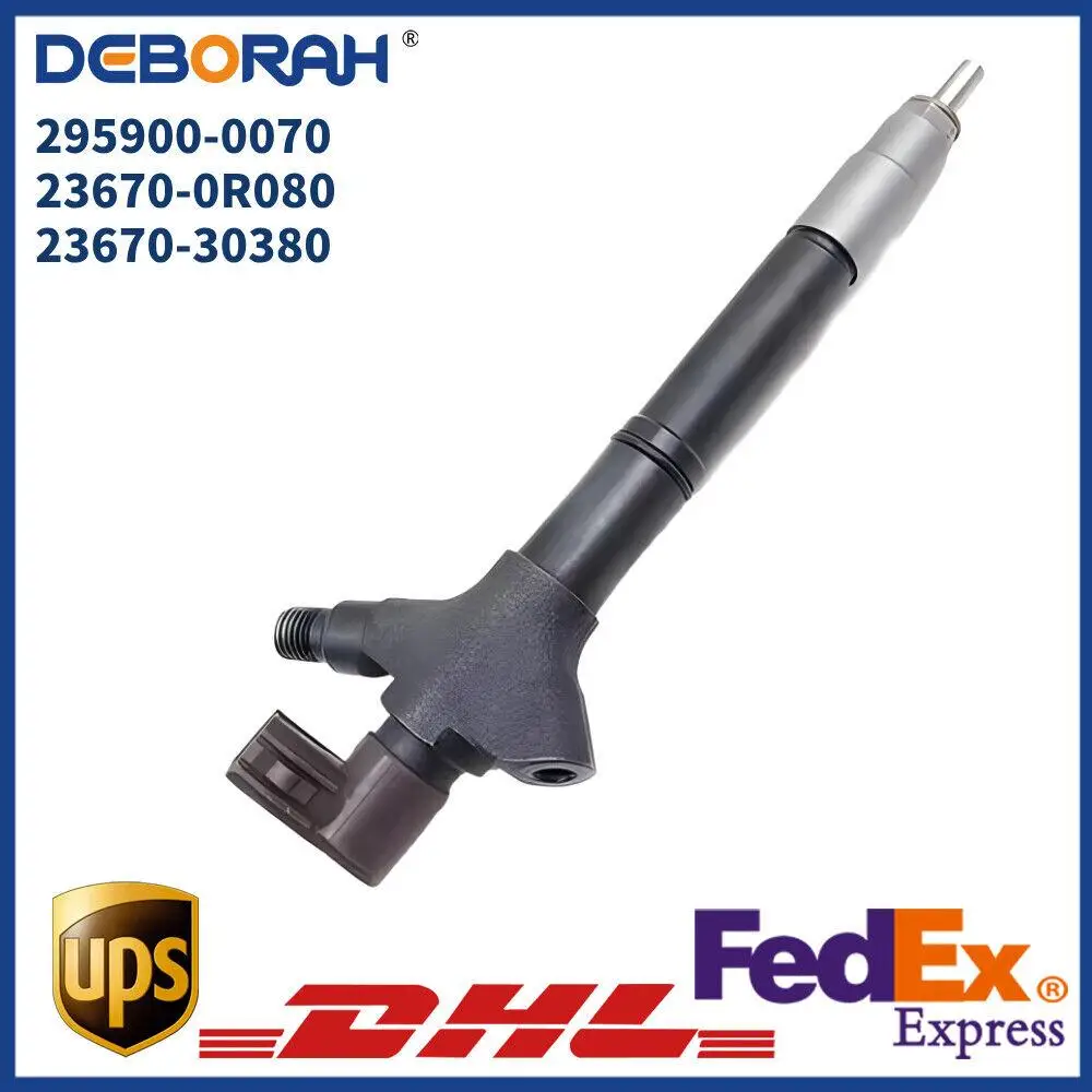 Дизельная топливная форсунка Common Rail 295900 -0070 23670-0R080 Для Toyota 2KD Hilux Vig 2KD/HIACE