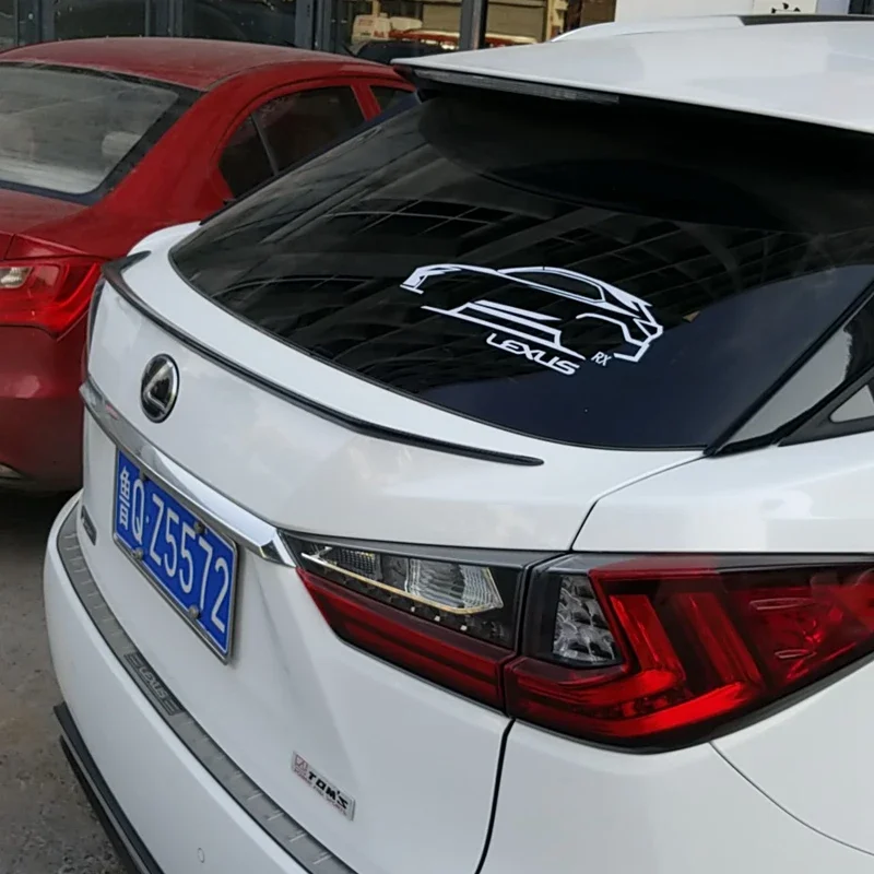 Спойлер-антикрыло из FRP и карбона, неокрашенный, для заднего багажника Lexus RX200t RX450h RX 2016 2017 2018 (art.: 3920dbabc523f) - 3920dbabc523f