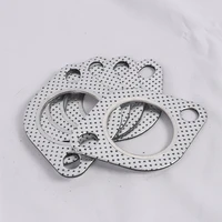 car exhaust downpipe flange gasket exhaust pipe gasket universal two holes 5 pcs 2 02 162 362 52 753 0 inch