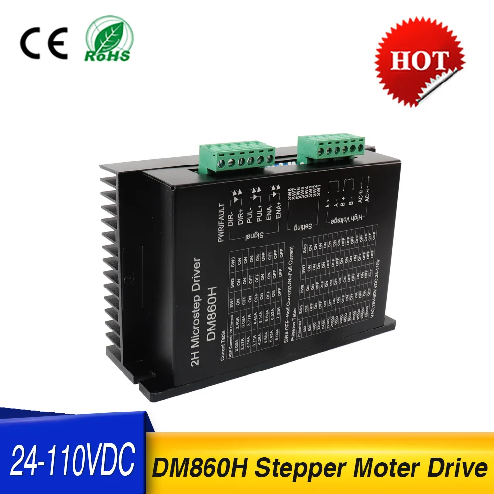 Драйвер шагового двигателя 24-2 4 В постоянного тока замена деления leadshine DM860H 2