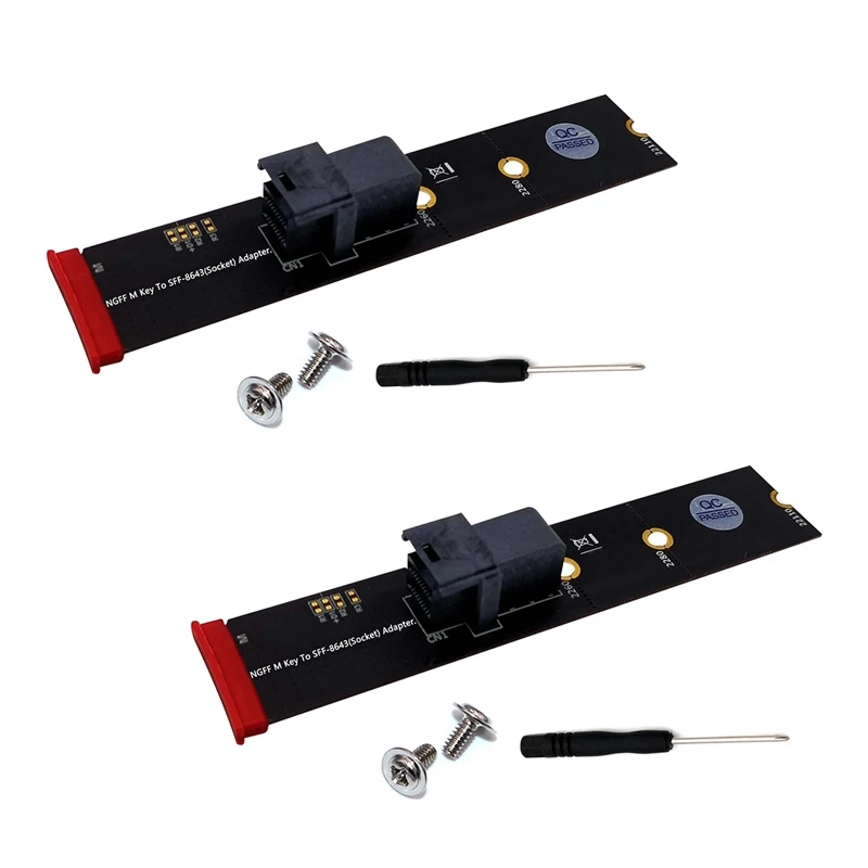 

2 шт., адаптер для ключей M.2, Nvme Pcie-Nvme, 750 дюйма