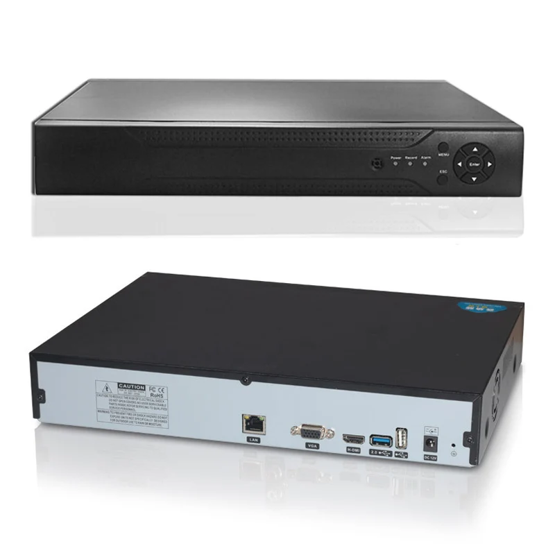 

Network 16channel h265 cctv dvr 4k nvr 16ch hd video recorder