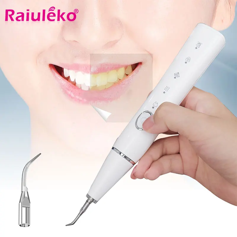 

Ультразвуковой Зубной скалер для удаления пятен и расчетов зубов, Электрический ультразвуковой очиститель зубного налета, удаление зубного камня