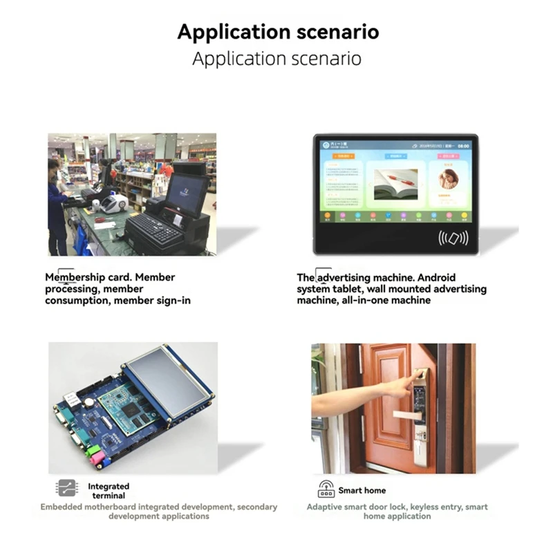 Фото Модуль считывателя RFID RS232, считыватель IC-карт, считыватель бесконтактных смарт-карт 13,56 МГц, поддержка протокола 14443A, система Windows - A13G №4