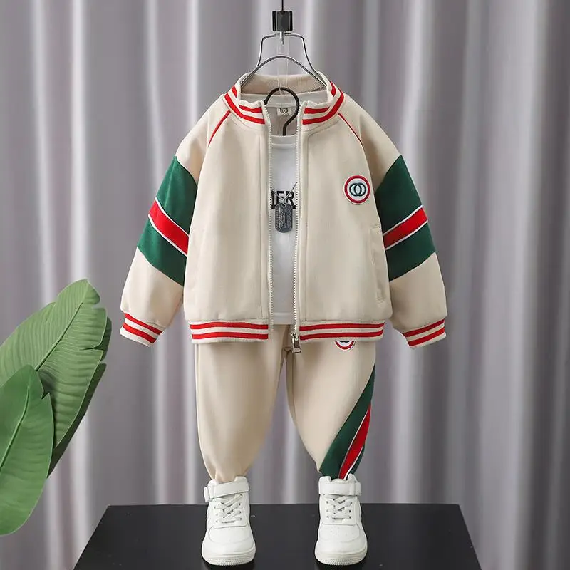 

Toddler Boy Clothing Set Spring Casual Cotton Long Sleeve Top +Pants 2pcs Kids Sports Outfits 2 3 4 5 6 7 Years