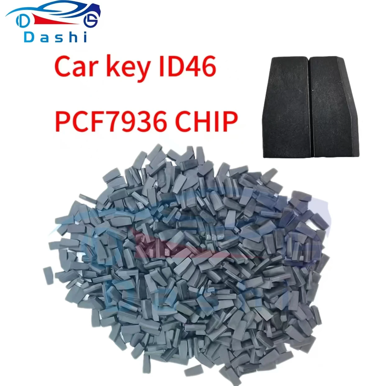 Фото Dashi 1/10/50/ OEM пустой PCF7936AA ID46 чип транспондера авто ключа PCF7936 слесарный инструмент pcf 7936 ID 46 чип автоматического транспондера №1