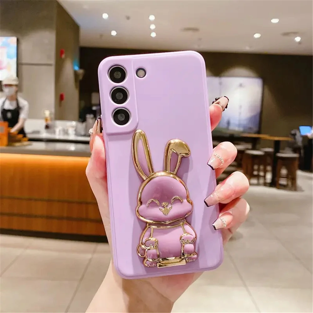 Милый чехол-подставка с кроликом для телефона Huawei Honor X8 4G X7 X9 5G 30 50 60 70 80 Pro SE