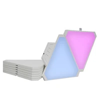led hexagonal lamps modular touch sensitive lighting magnetic hexagons quantum light