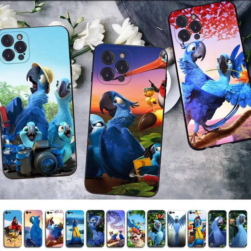 

Disney Rio Phone Case For iPhone 14 13 12 Mini 11 Pro XS Max X XR SE 6 7 8 Plus Soft Silicone Cover