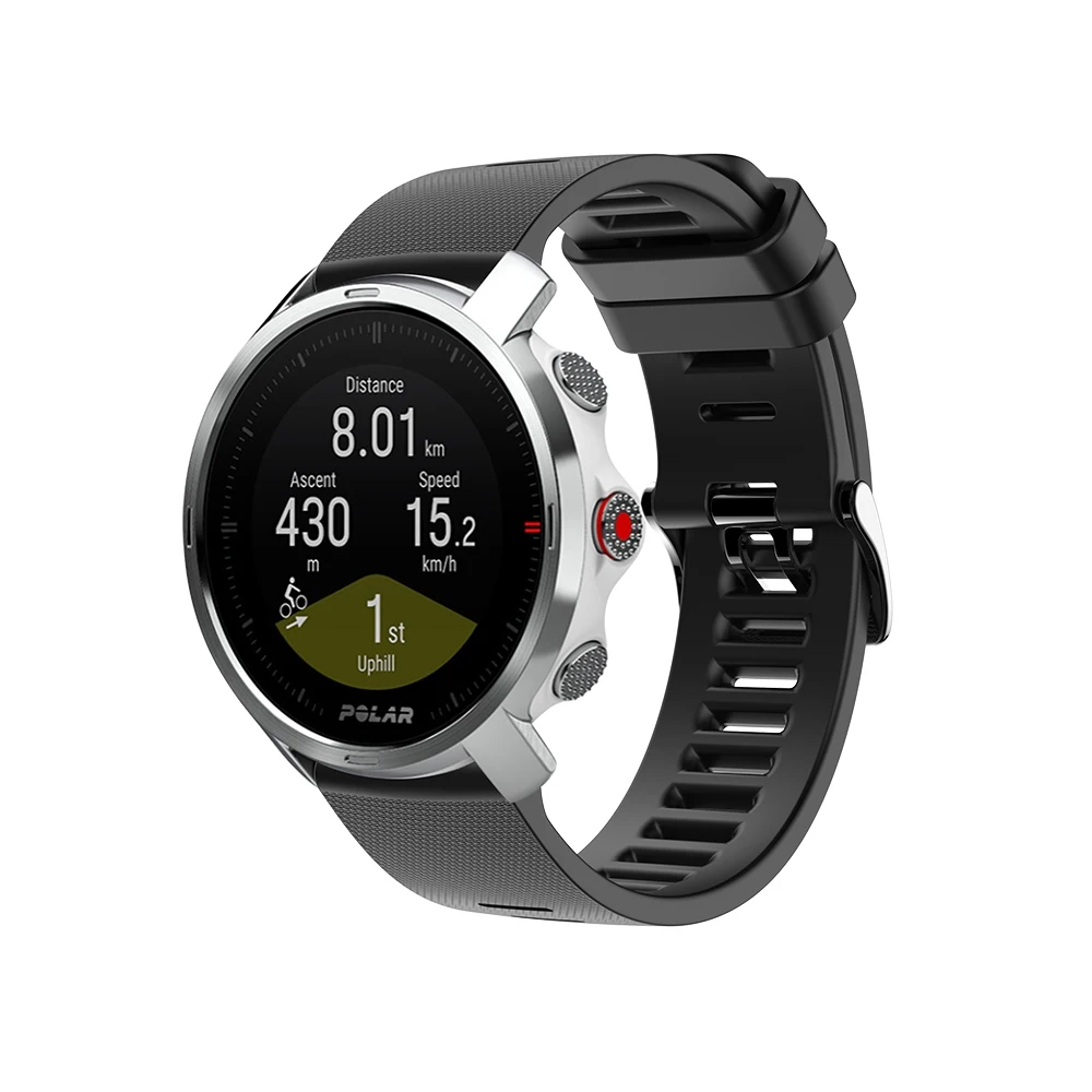 Original Silicone Strap for Polar Grit X Watchband Bracelet Replacement for POLAR Girt X Smartwatch Accessories Bands 9 Colors