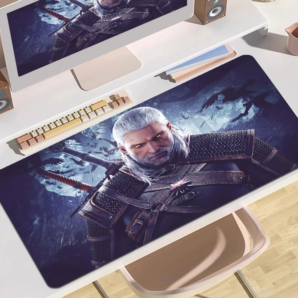 Популярный игровой коврик для мыши W-Witcher 3 высококачественный резиновый ковер