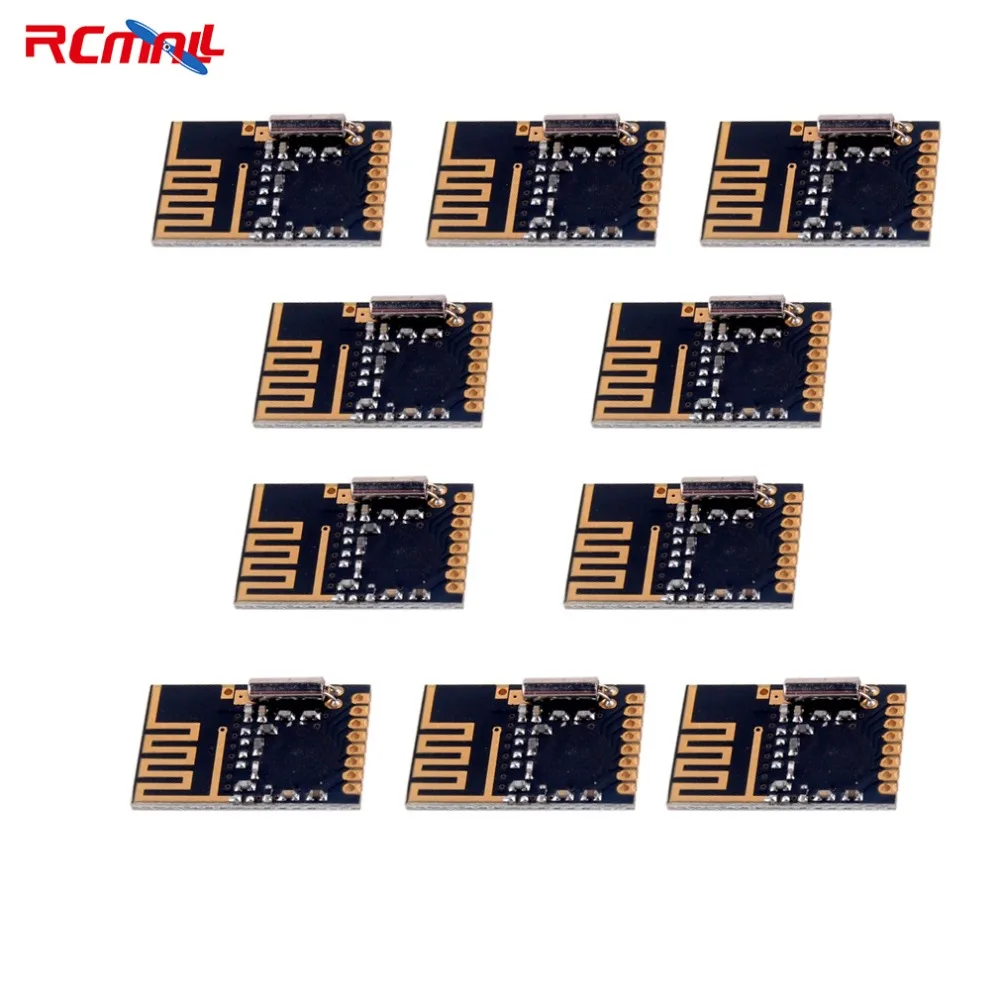 RCmall 10 шт. NRF24L01 MSD 2,4 ГГц беспроводной модуль приемопередатчика плата для Arduino
