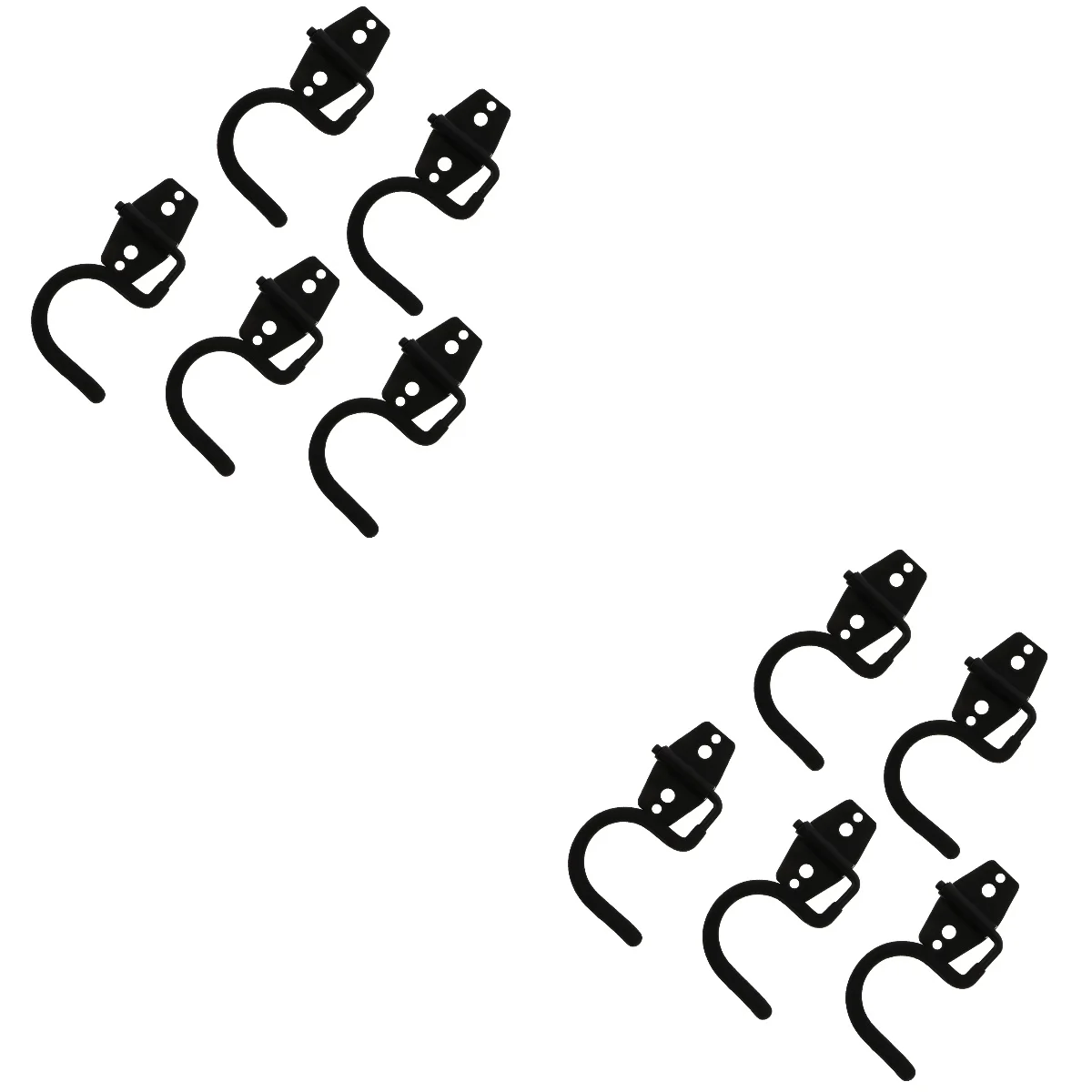 

Hooks Tool Garage Hook Hanger Storage Wall Heavy Duty Garden Organizer Ladder Bike Hangers Vertical Metal U Mount Balcony