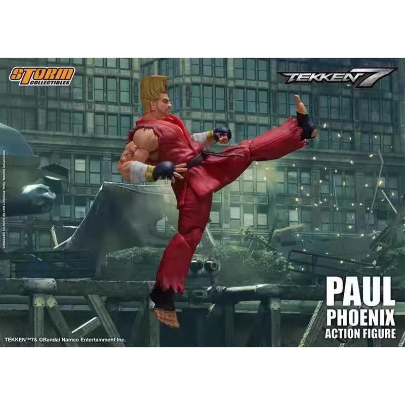 Оригинальные Storm Toys 1/12 BNTK06 TEKKEN 7 PAUL PHOENIX в наличии коллекция аниме фигурки модель