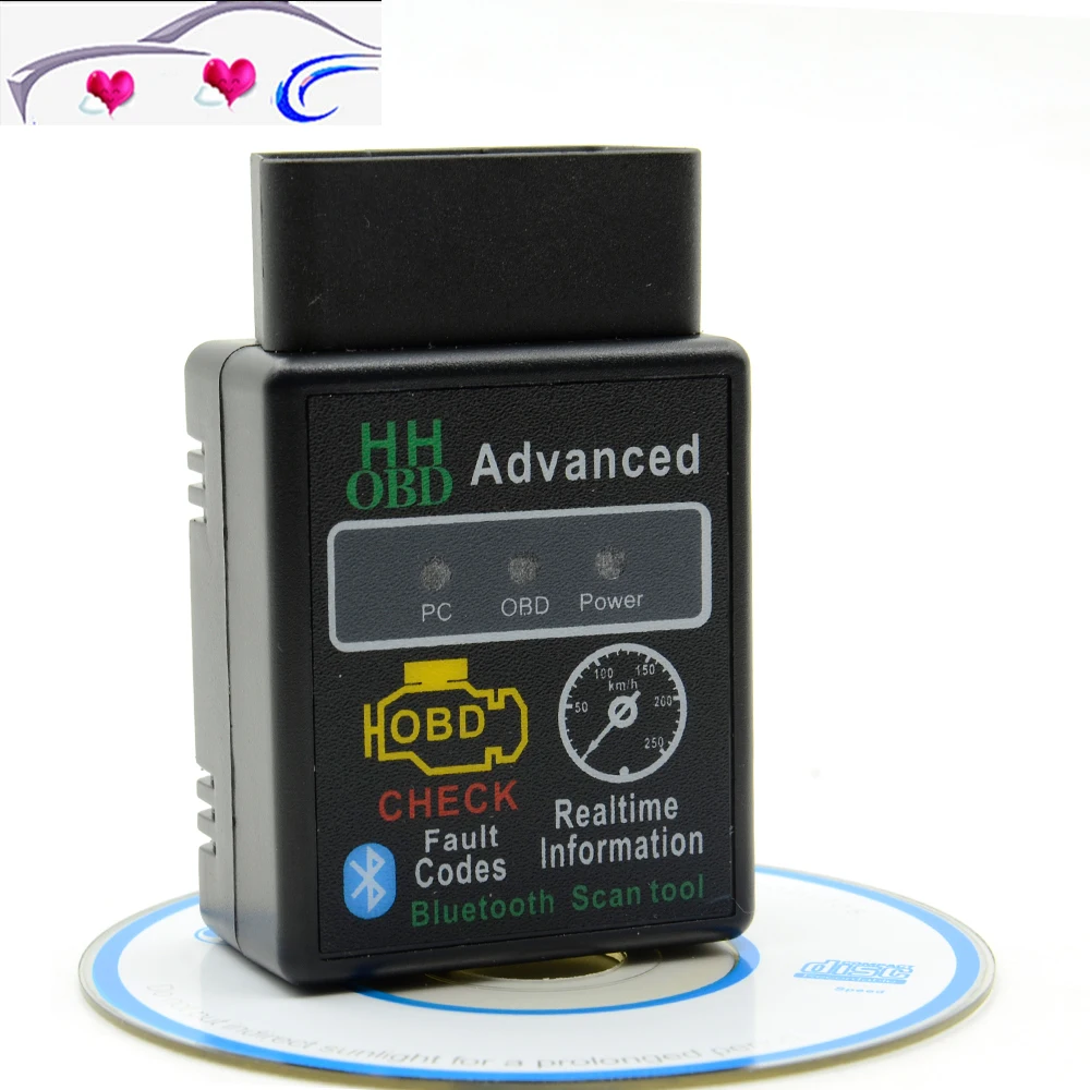 

2022 Super Obd Mini HH Elm327 Bluetooth Obdii Auto Scanner Elm 327 Obd2 Car Diagnostic Tool Works On Android Torque