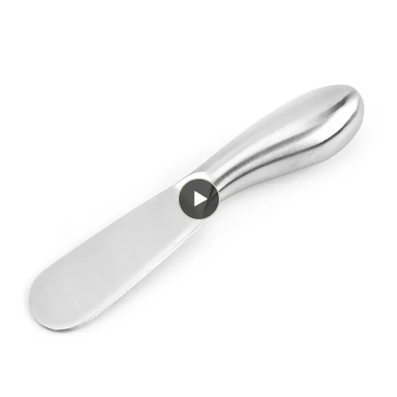 

Household Stainless Steel Butter Knife Cheese Slicer Cream Knife Thickened Dessert Jam Knife Kitchen Baking Tools Dropshipping