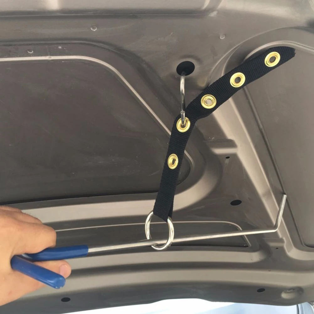 

1PC Car Tool Nylon Strap S Hook Paintless Dent Repair Hail Removal Kit Rods Fit For All Car Automotive Repair Kits High Quality