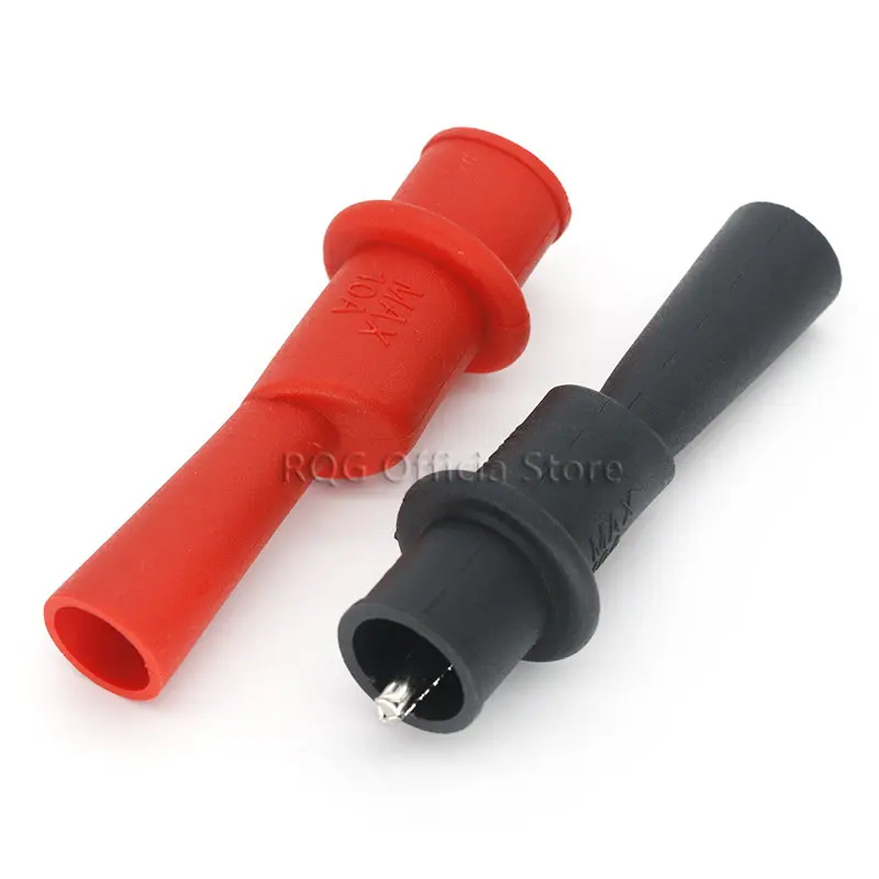 1 Pair Alligator Crocodile Test Clip Clamp For Multimeter Tester Probe New | Clips