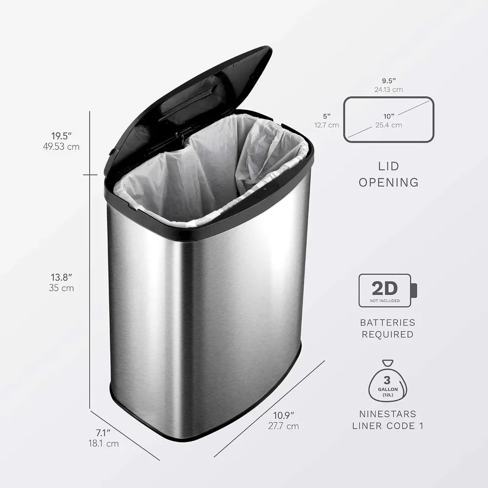 CB-DZT-50-9/8-1 комплект мусорных баков с автоматическим бесконтактным инфракрасным