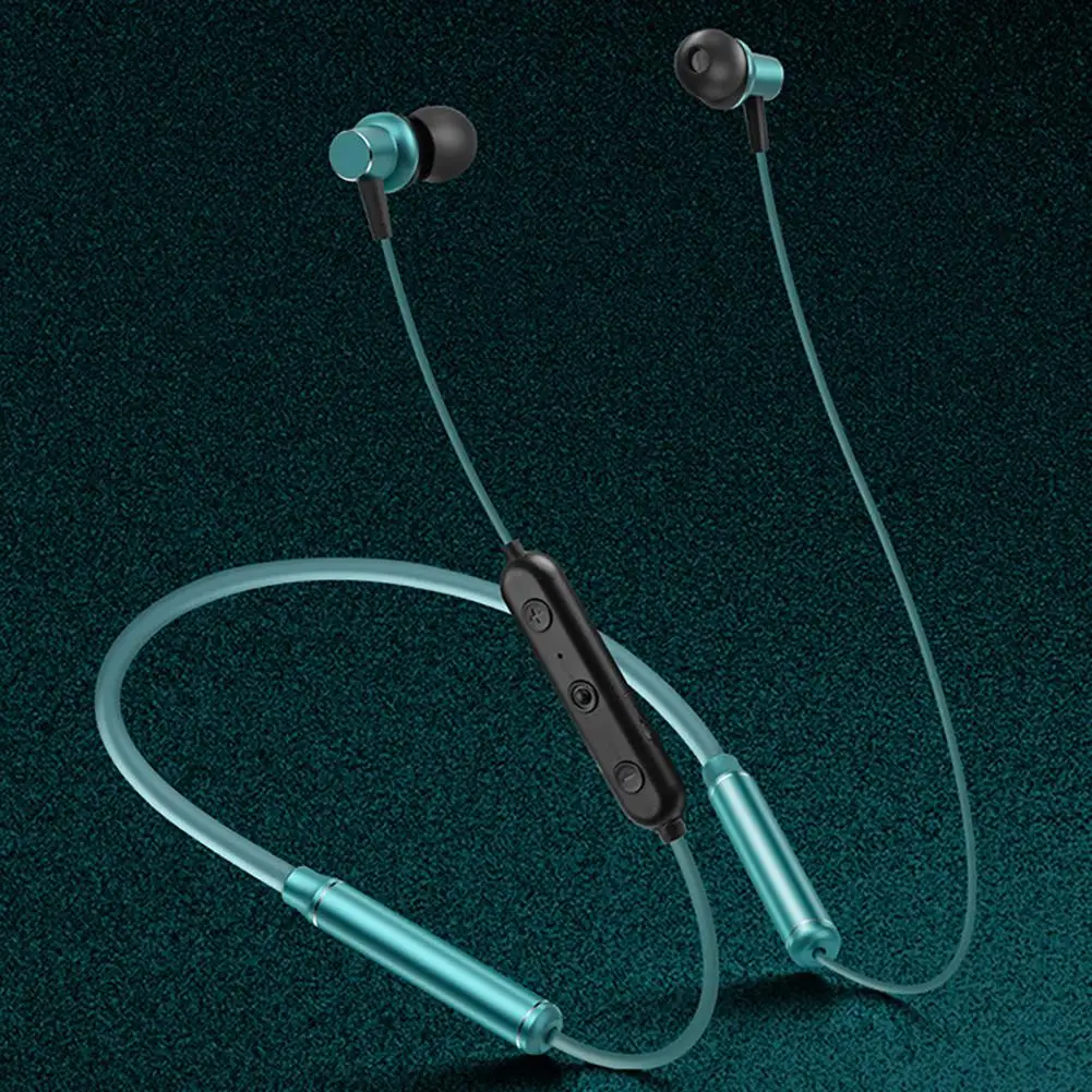 

Neckband Wireless Earphones High Fidelity Intelligent Noise Redcution Bluetooth 5.1 Mini Stereo In-ear Earbud Headphones