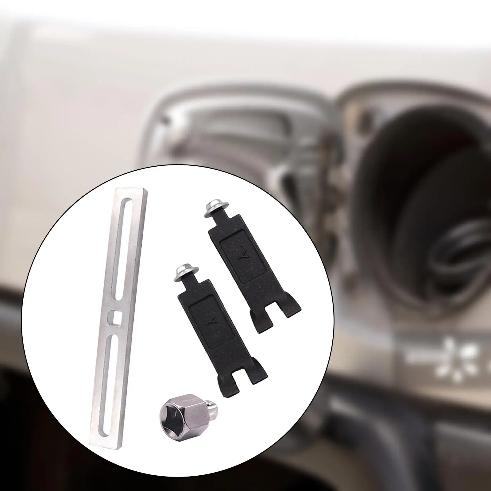 

Fuel Pump Removal Tool 2 Jaw Metal Fuel Tank Lid Wrench for Automotive