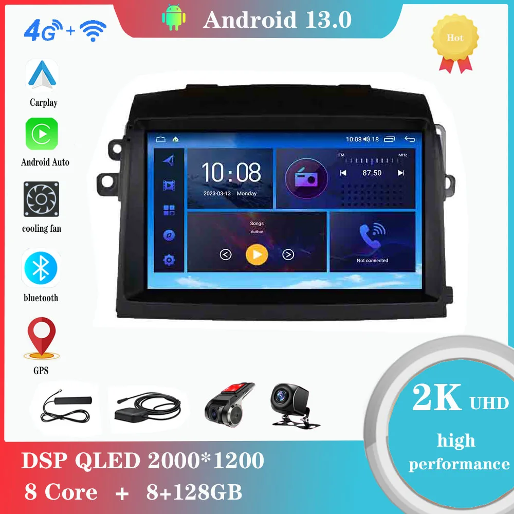 

Android 12.0 For Toyota Sienna 2 XL20 2003 -2010 Multimedia Player Auto Radio GPS Carplay 4G WiFi DSP Bluetooth