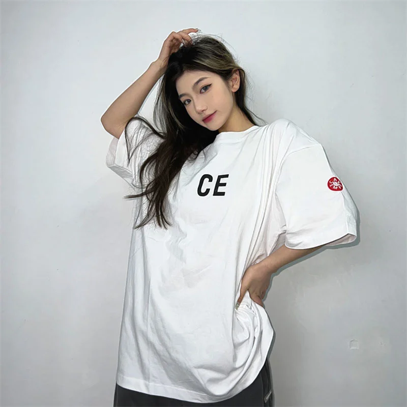 

shirt CAVEMPT T Cotton Japanese Print Men Women 1:1 Tee Cavemp C.E Oversized Short Sleeves