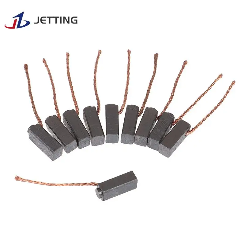 10 шт. Графитовая щетка для двигателя постоянного тока 5*6*14 мм