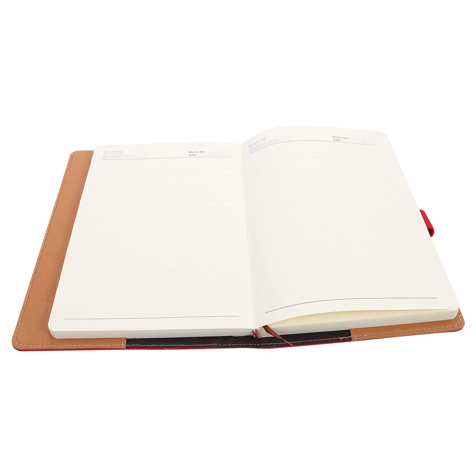 

Retro Style Meeting Book Students A5 Diary Notebook Office Schedule Planner