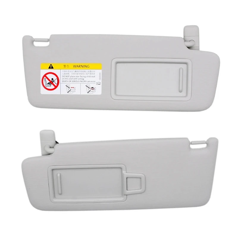 Передний левый + правый внутренний солнцезащитный козырек с зеркалом для VW Golf 7