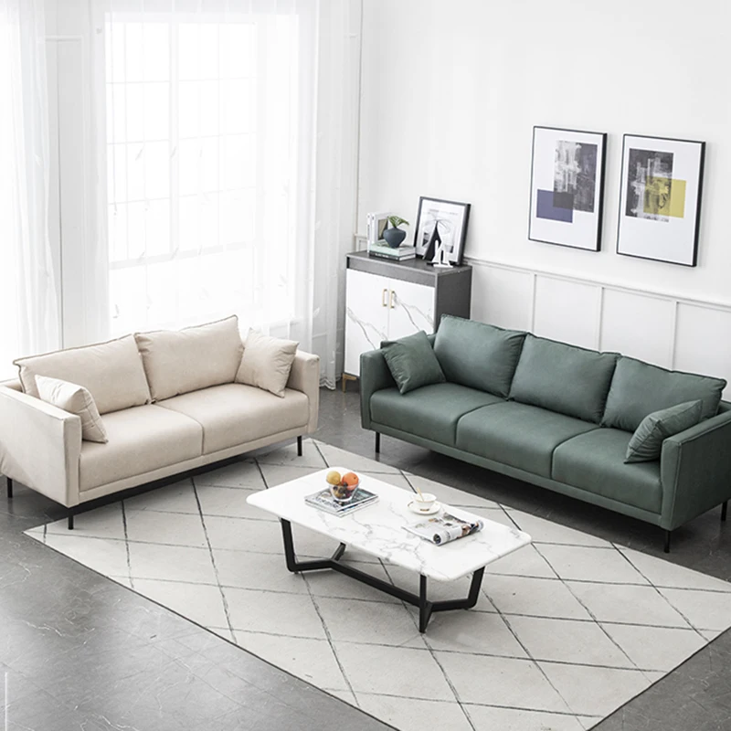 

Outdoor Bedroom Couch Modern Living Room Sofas Leather Corner Living Room Sofa Office Chair Fauteuil Salon Home Furniture DX50KT
