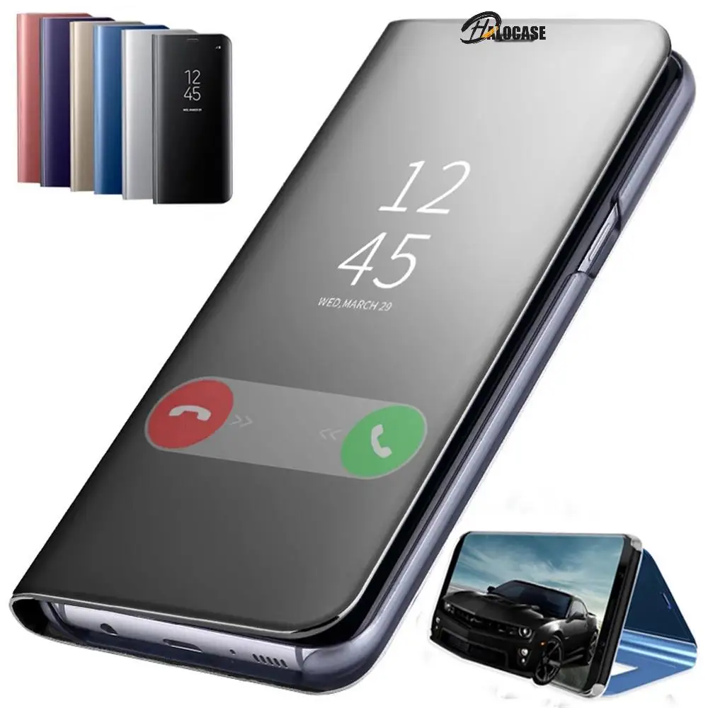 

Smart Mirror Flip Case For Samsung Galaxy A52 A72 A12 A02 A22 A32 A42 A31 A51 A71 A11 A01 A50 A70 A10 A20 A21s M31 M32 M51 Cover
