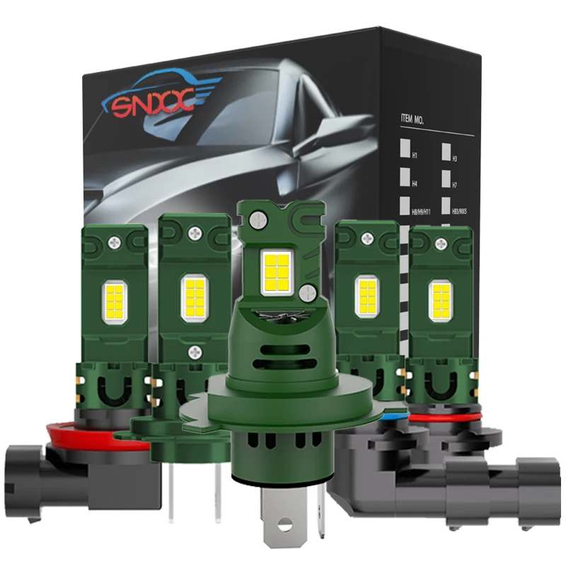 Светодиодные лампы H7 Canbus 30000LM Светодиод H4 H11 H8 H9 9005 HB3 9006 HB4 Автомобильные фонари 6500K