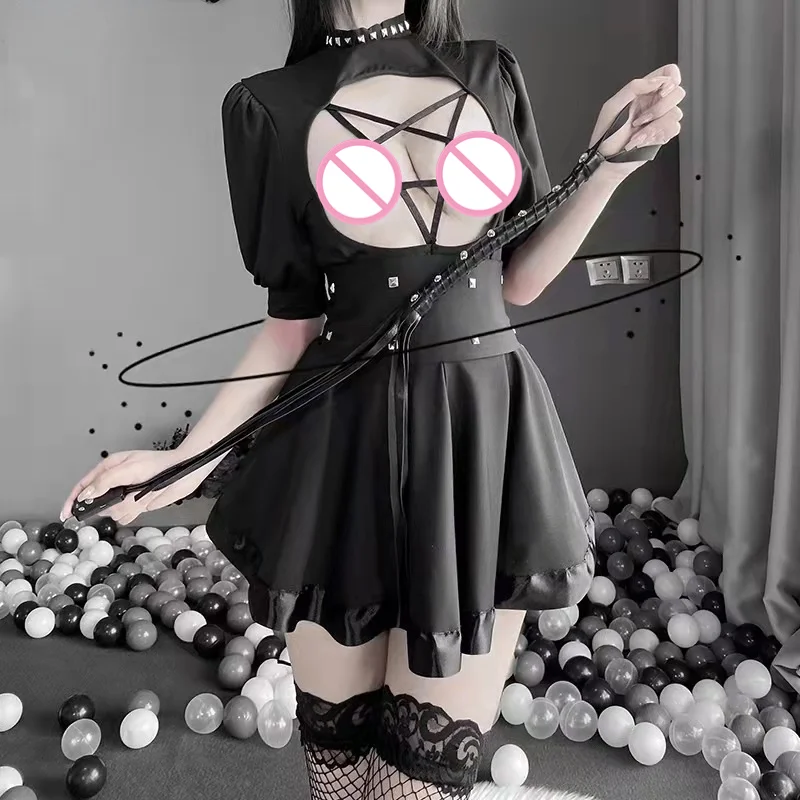 

Women's Costume Japanese Lingerie Body Transparent Woman Sexy Halloween Exotic Lingerie Woman Body Short Dress Cosplay Man Toys