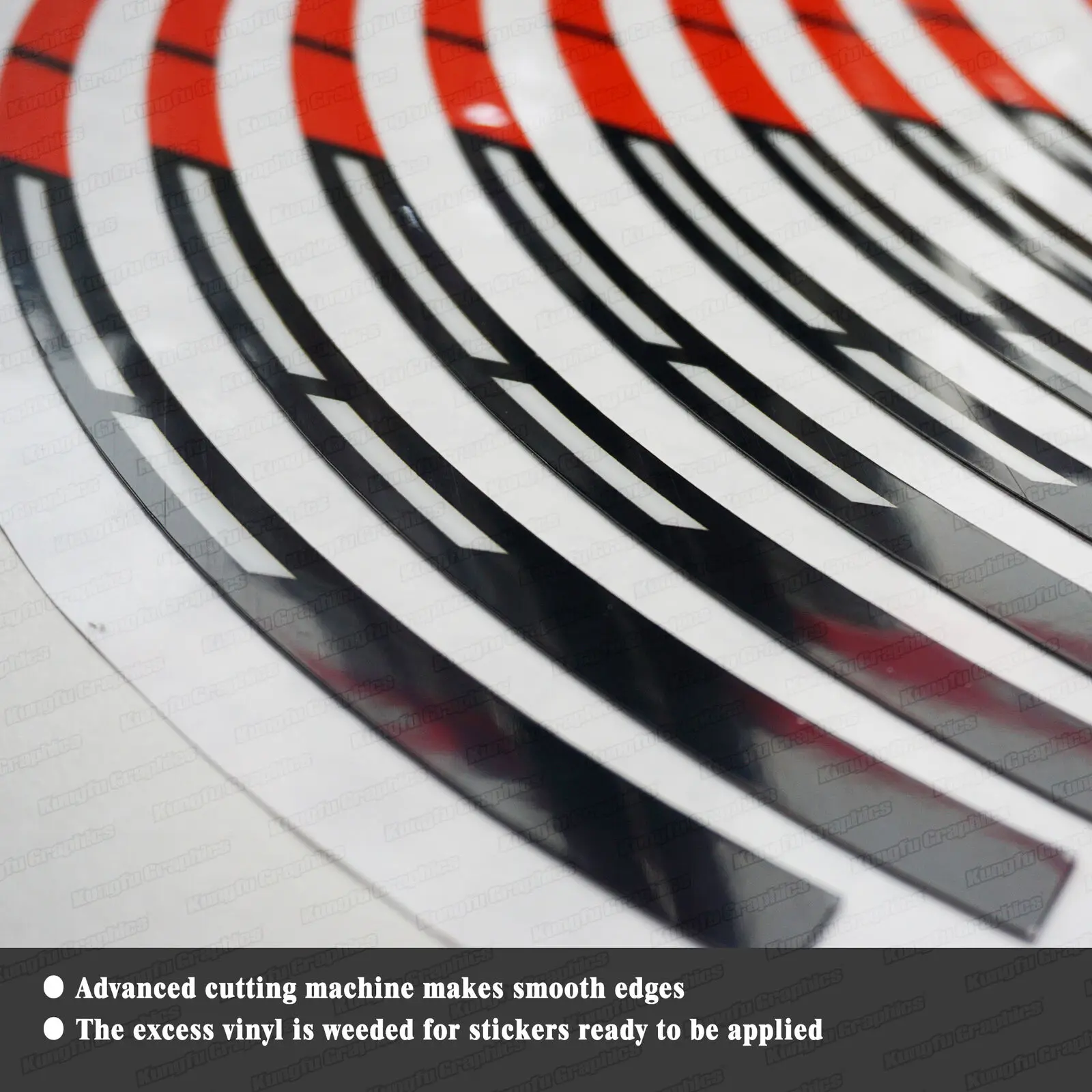 HUMAART 21 18 дюймовая лента для велосипеда-внедорожника Виниловая наклейка CR CRF Beta GasGas