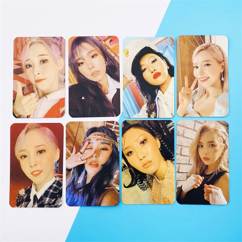 

4 шт./компл. MAMAMOO Фотокарточка для путешествий ЛОМО карточка картина открытка Канцелярские принадлежности декоративные принадлежности веер...