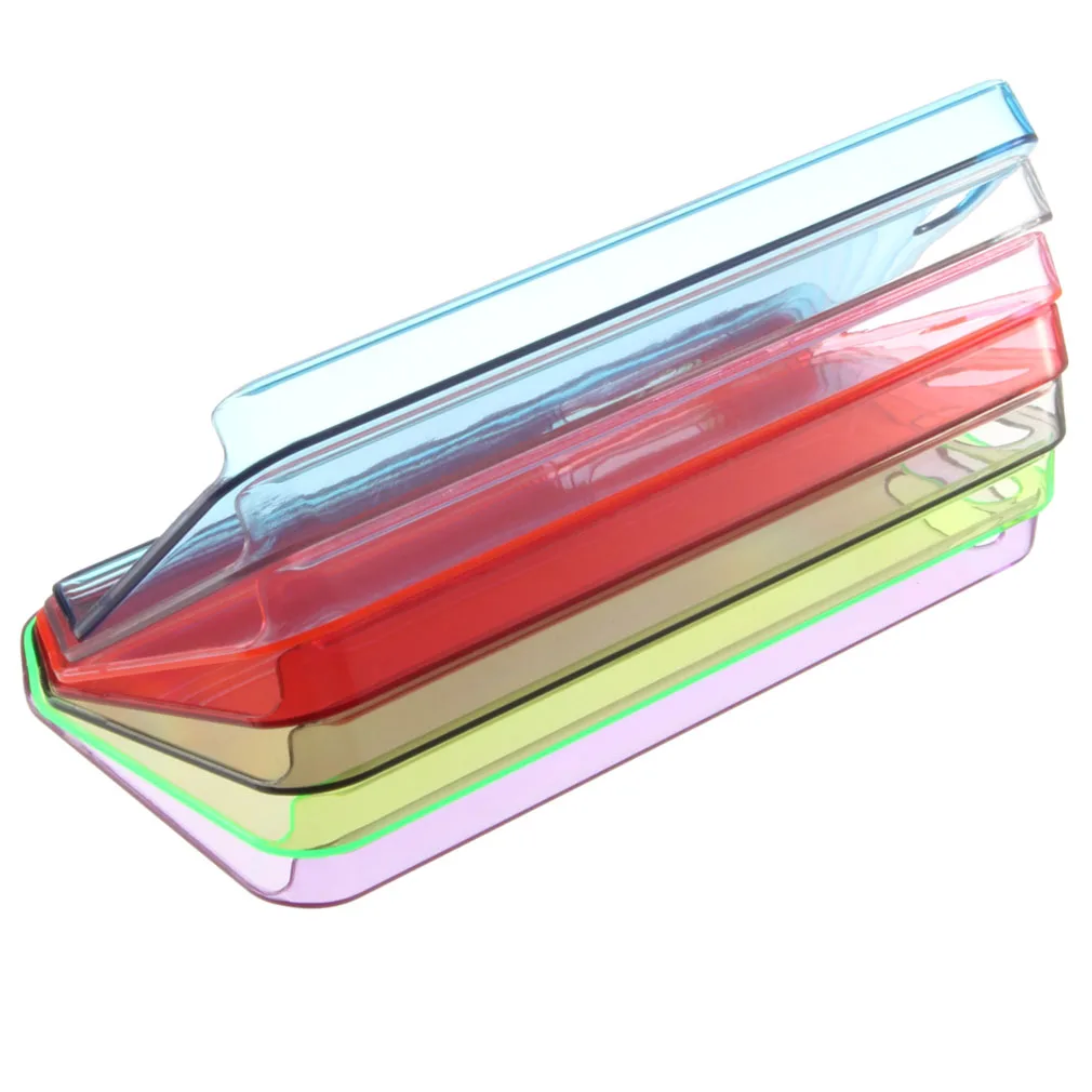 Новый гладкий прозрачный пластиковый жесткий защитный чехол-накладка для Apple iPhone