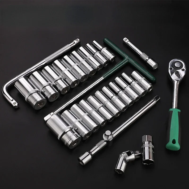 Инструмент для ремонта автомобиля гаечный ключ с храповым механизмом набор