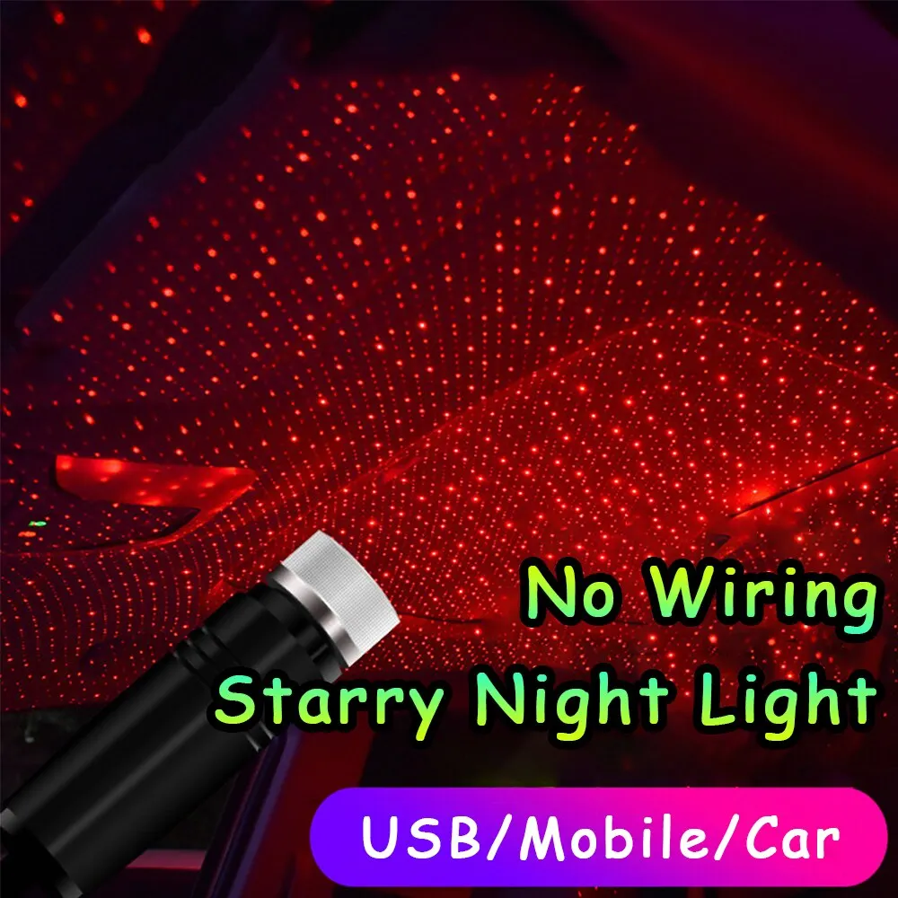 1 шт. автомобильная Беспроводная лампа с USB-портом