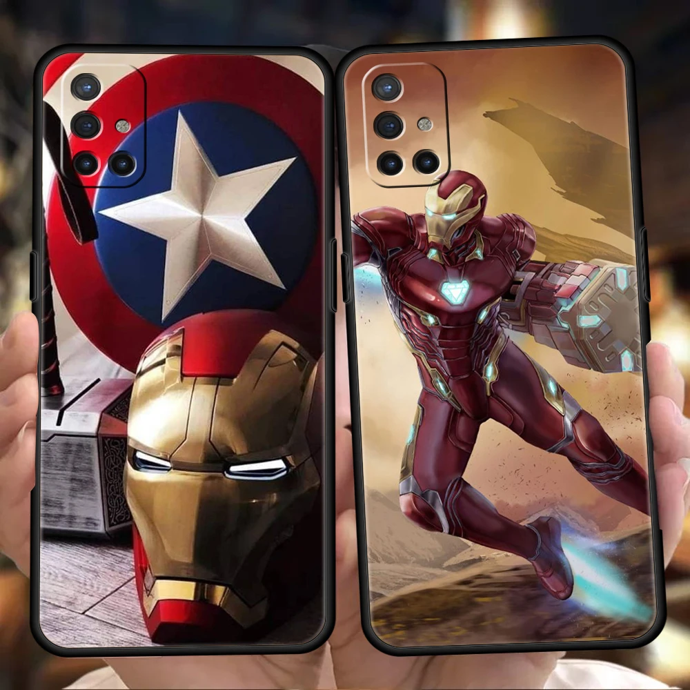 

Marvel Iron Man Luxury Phone Case for Oneplus Nord N100 N10 10 7 8 9 9R 7T 8T N200 2 CE 9RT Z Pro 5G Silicone Cover Shell Fundas