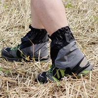 2 pcspair leg warmers men women sand prevention legwarmers shoe cover sport leg protection sleeve cover