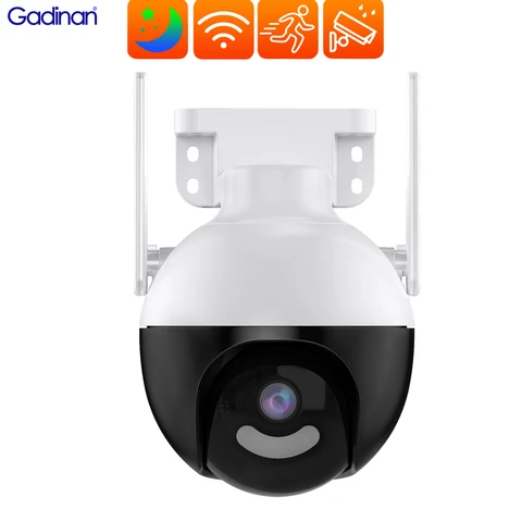 IP-Камера уличная Gadinan, 8 МП/4 МП, с функцией ночного видения