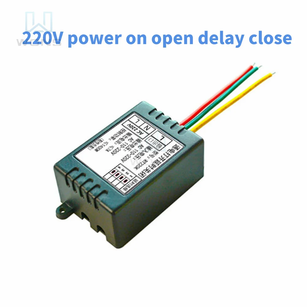Модуль переключателя включения/выключения с задержкой, переменный ток 110, 220 В, 9 передач, время на выбор 180 мин., Регулируемый переключатель, контроллер задержки таймера