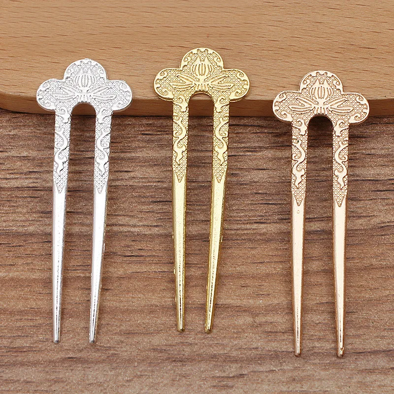 50 шт., U-образные вилки для волос, 20 х57 мм