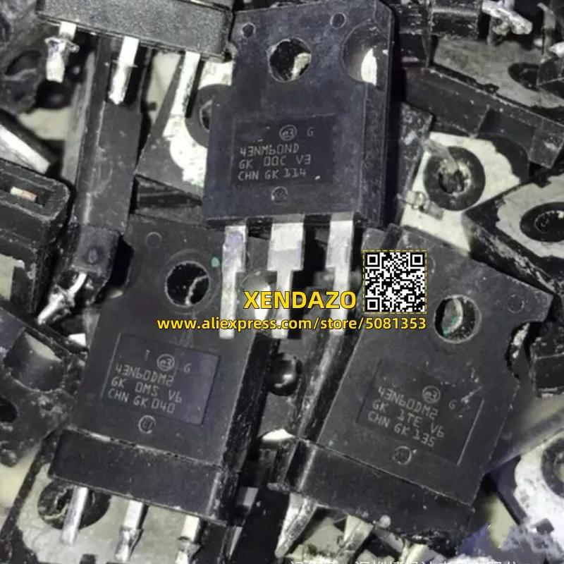 10 шт./лот W43NM60ND 43NM60N 43N60DM2 STW43NM60ND MOSFET N-CH 600V 35A 255W TO-247