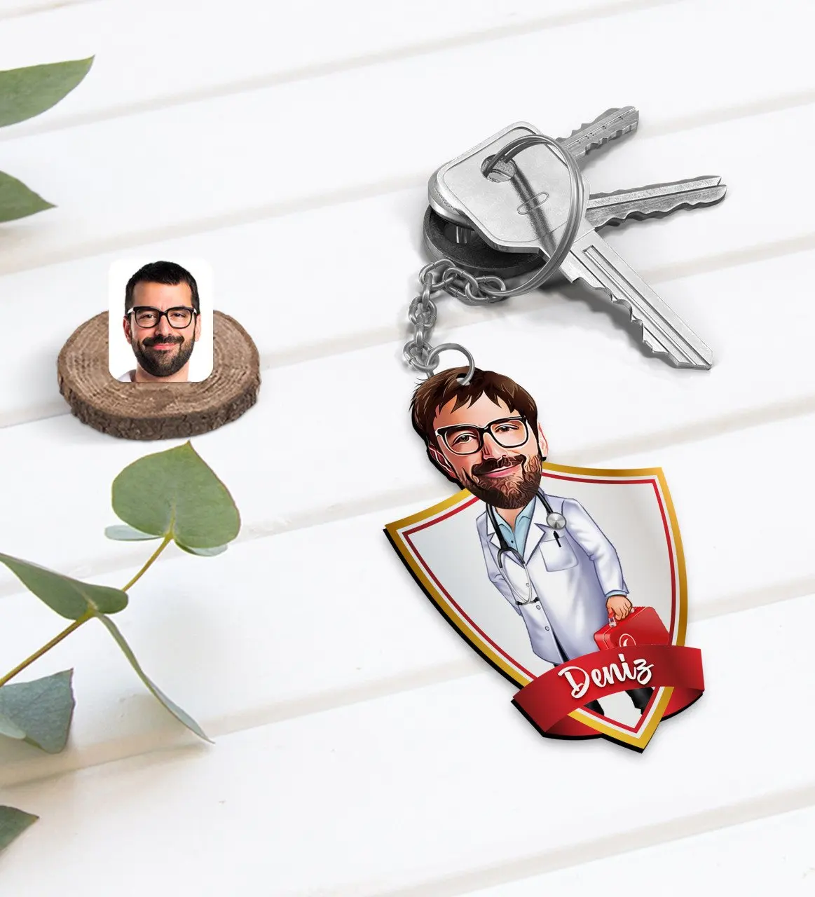 

Персонализированная экстренная медицинская техника-это человек, карикатура по дереву, ılесли K-1