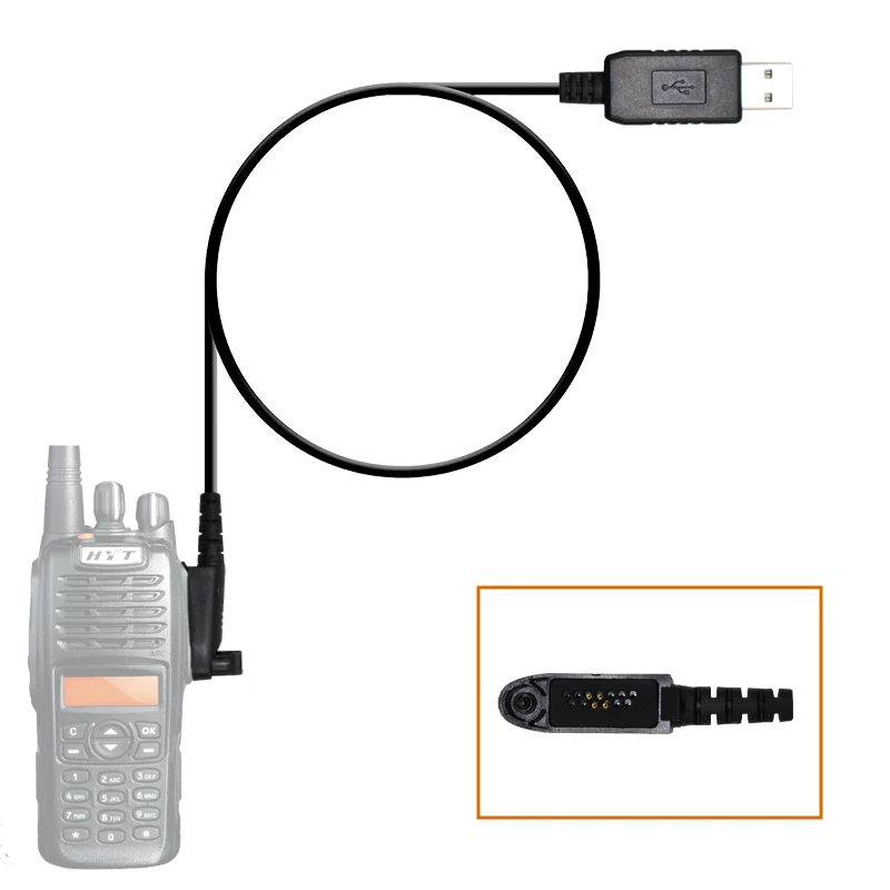 USB-кабель для программирования PC25 радиоприемников Hytera совместимый с TC-3000 TC-3600 TC-780
